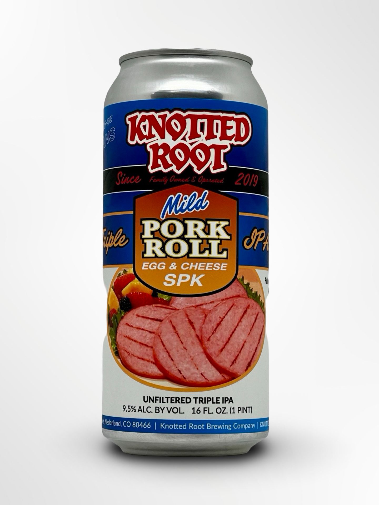 Knotted Root  Pork Roll, Egg & Cheese SPK - DeBierliefhebber