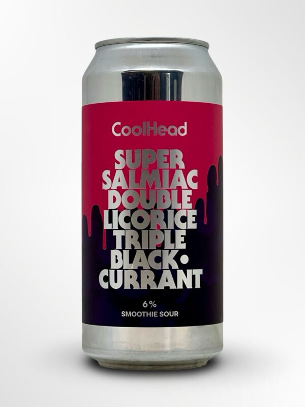 coolhead - Super Salmiac double licorice triple blackcurrant
